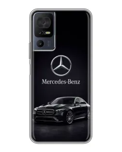 Чохол для TCL 50 5G з картинкою «Mercedes — решітка радіатора»