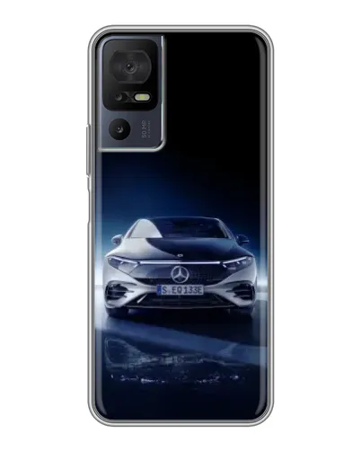 Чохол для TCL 50 5G з картинкою «Нічний Mercedes EQ»