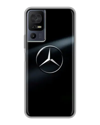 Чехол для TCL 50 5G с картинкой «Mercedes на металле» Чехол для TCL 50 5G с картинкой «Mercedes на металле»