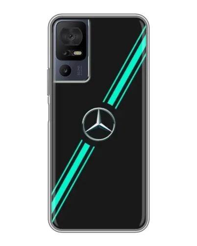 Чехол для TCL 50 5G с картинкой «Спортивные линии Mercedes» Чехол для TCL 50 5G с картинкой «Спортивные линии Mercedes»