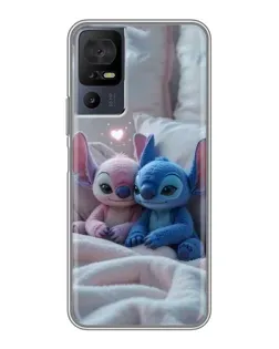 Чохол для TCL 50 5G з картинкою «Плюшеві Стіч Ангел»