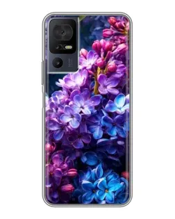 Чохол для TCL 50 5G з картинкою «Бузковий цвіт»