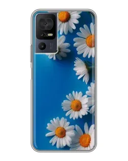 Чохол для TCL 50 5G з картинкою «Білосніжні маргаритки»