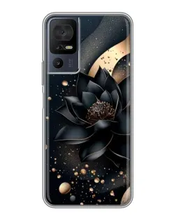 Чохол для TCL 50 5G з картинкою «Чорний лотос»