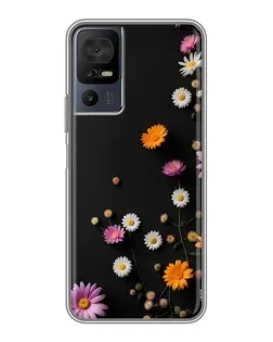 Чохол для TCL 50 5G з картинкою «Квіткова композиція»