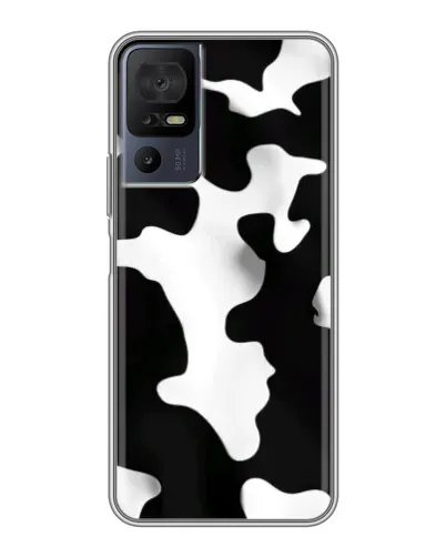 Чехол для TCL 50 5G с картинкой «Черно-белое пятно»
