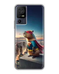 Чехол для TCL 50 5G с картинкой «Капи-мен супергерой» Чехол для TCL 50 5G с картинкой «Капи-мен супергерой»