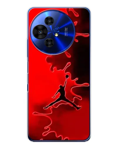 Чохол для TCL 50 NxtPaper з картинкою «Jordan Red Smoke»