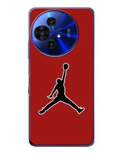 Чохол для TCL 50 NxtPaper з картинкою «Jordan Red Back»
