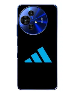 Чохол для TCL 50 NxtPaper з картинкою «Adidas Cyan Logo»
