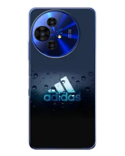 Чохол для TCL 50 NxtPaper з картинкою «Adidas Water Drops»