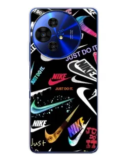 Чехол для TCL 50 NxtPaper с картинкой «Nike — роскошь»