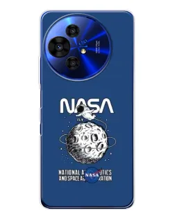 Чохол для TCL 50 NxtPaper з картинкою «NASA — місячна місія»