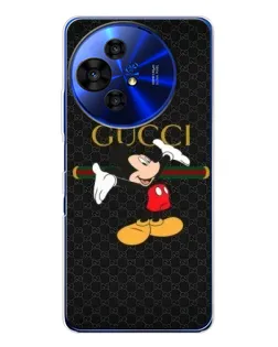 Чехол для TCL 50 NxtPaper с картинкой «Микки Маус Gucci»