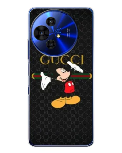 Чехол для TCL 50 NxtPaper с картинкой «Микки Маус Gucci»