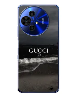 Чехол для TCL 50 NxtPaper с картинкой «Gucci — морской прибой»