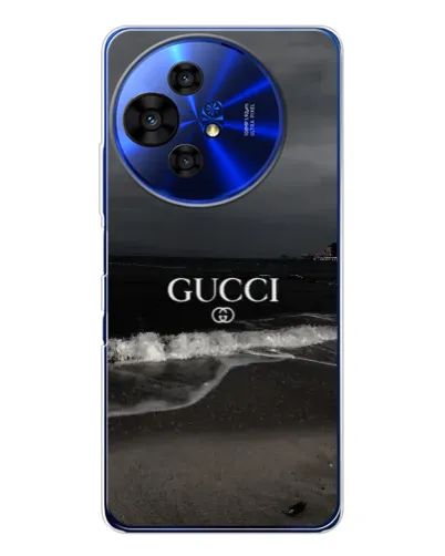 Чехол для TCL 50 NxtPaper с картинкой «Gucci — морской прибой»