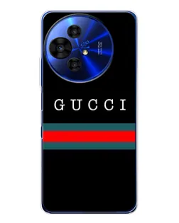 Чехол для TCL 50 NxtPaper с картинкой «Gucci — красный пояс»