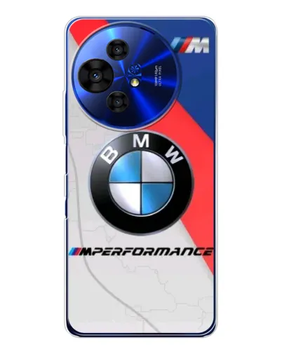 Чехол для TCL 50 NxtPaper с картинкой «BMW Performance стиль»