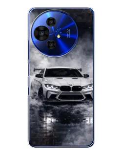 Чехол для TCL 50 NxtPaper с картинкой «BMW сквозь туман»