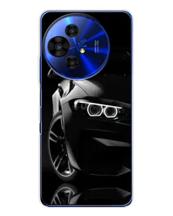 Чехол для TCL 50 NxtPaper с картинкой «Черная BMW — профиль» Чехол для TCL 50 NxtPaper с картинкой «Черная BMW — профиль»