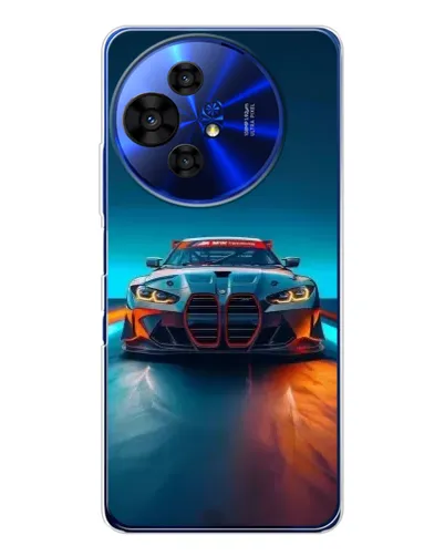 Чехол для TCL 50 NxtPaper с картинкой «BMW — огни неона» Чехол для TCL 50 NxtPaper с картинкой «BMW — огни неона»