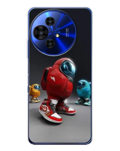 Чехол для TCL 50 NxtPaper с картинкой «Among Us — 3D стиль»
