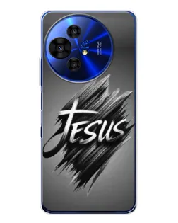 Чохол для TCL 50 NxtPaper з картинкою «Напис Jesus Graffiti»