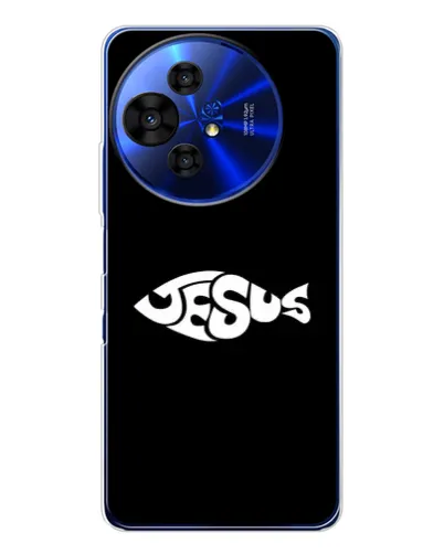 Чохол для TCL 50 NxtPaper з картинкою «Риба Jesus» Чохол для TCL 50 NxtPaper з картинкою «Риба Jesus»