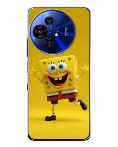 Чехол для TCL 50 NxtPaper с картинкой «Позитивный Губка Боб»