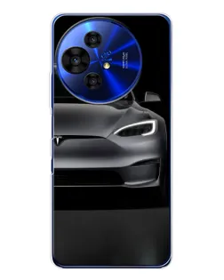 Чохол для TCL 50 NxtPaper з картинкою «Tesla Model S Look»