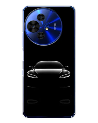 Чохол для TCL 50 NxtPaper з картинкою «Силует Tesla Night» Чохол для TCL 50 NxtPaper з картинкою «Силует Tesla Night»