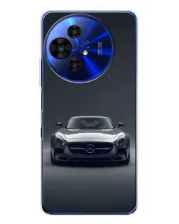 Чохол для TCL 50 NxtPaper з картинкою «Mercedes на чорному»