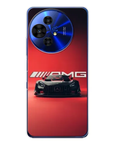 Чохол для TCL 50 NxtPaper з картинкою «Mercedes AMG — червона лінія»