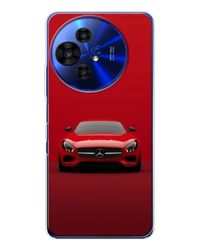 Чохол для TCL 50 NxtPaper з картинкою «Червоний Mercedes AMG»
