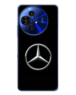 Чохол для TCL 50 NxtPaper з картинкою «Mercedes класичний лого»