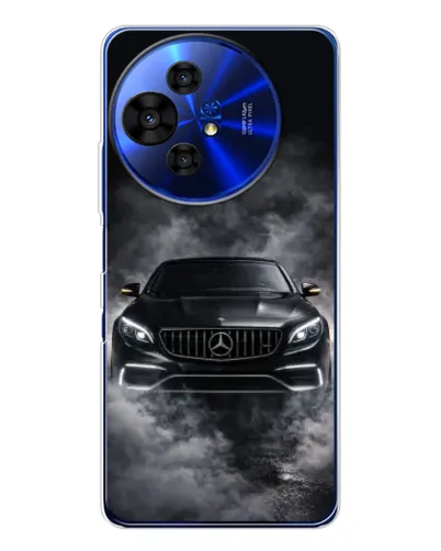 Чохол для TCL 50 NxtPaper з картинкою «Mercedes у диму»