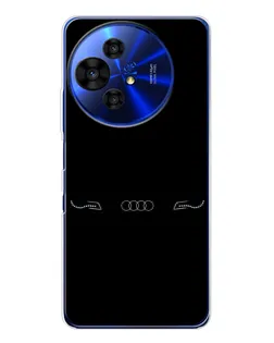 Чохол для TCL 50 NxtPaper з картинкою «Audi — світловий підпис»