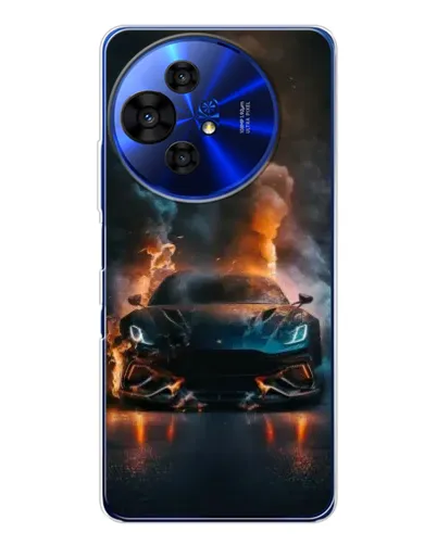 Чохол для TCL 50 NxtPaper з картинкою «Lamborghini димна естетика»