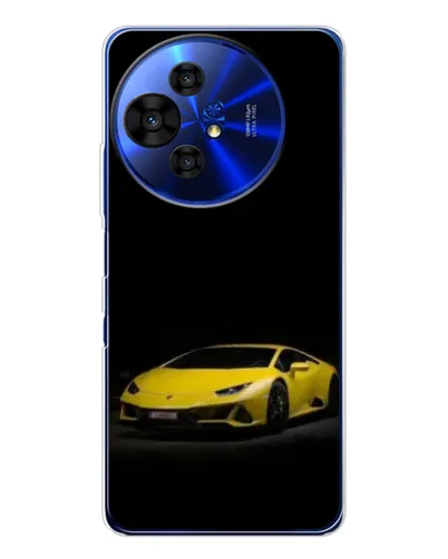 Чохол для TCL 50 NxtPaper з картинкою «Lamborghini жовтий акцент»