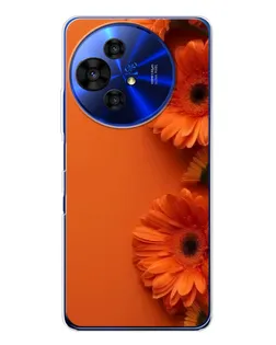 Чохол для TCL 50 NxtPaper з картинкою «Помаранчеві гербери»