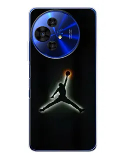 Чохол для TCL 50 Pro NxtPaper з картинкою «Jordan Gradient Logo»