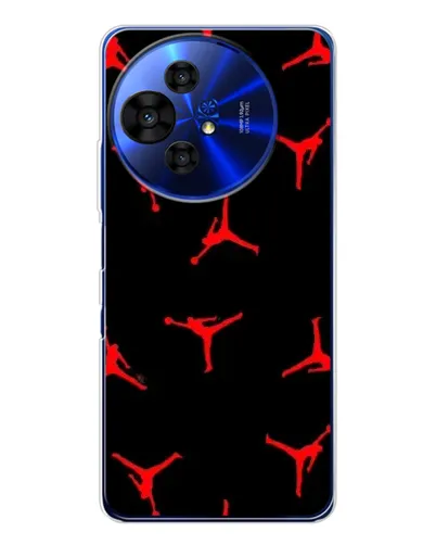 Чохол для TCL 50 Pro NxtPaper з картинкою «Jordan Red Pattern» Чохол для TCL 50 Pro NxtPaper з картинкою «Jordan Red Pattern»