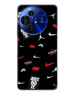 Чохол для TCL 50 Pro NxtPaper з картинкою «Nike Mix Pattern»