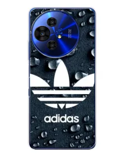 Чохол для TCL 50 Pro NxtPaper з картинкою «Adidas Trefoil Blue»