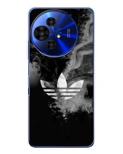 Чохол для TCL 50 Pro NxtPaper з картинкою «Абстрактний дим Adidas»