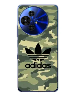 Чохол для TCL 50 Pro NxtPaper з картинкою «Мілітарі стиль Adidas»