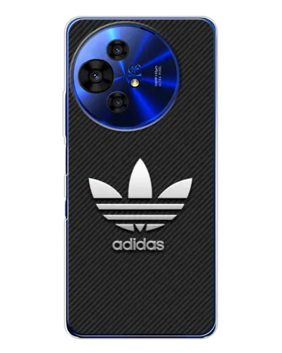 Чохол для TCL 50 Pro NxtPaper з картинкою «Adidas Карбонова текстура» Чохол для TCL 50 Pro NxtPaper з картинкою «Adidas Карбонова текстура»