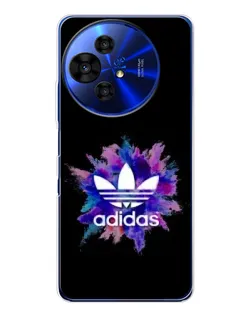 Чохол для TCL 50 Pro NxtPaper з картинкою «Вибух фарб Adidas»