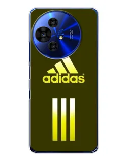 Чохол для TCL 50 Pro NxtPaper з картинкою «Оливковий градієнт Adidas»